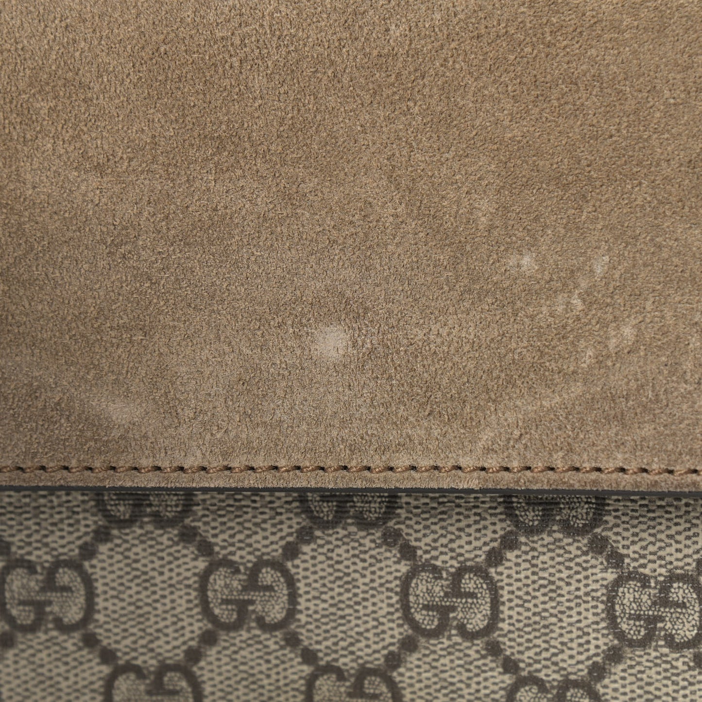 GG Supreme Monogram Mini Dionysus Shoulder Bag Taupe