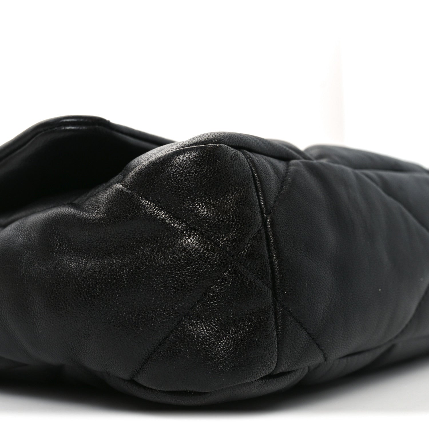 Chanel Goatskin Quilted Medium Chanel 19 Flap Black 9 of 10