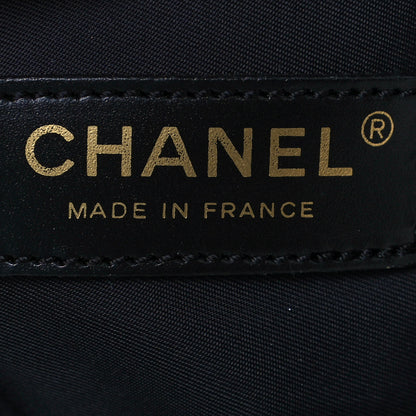 Chanel Nylon Medium Travel Tote Black 7 of 11