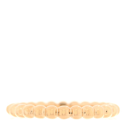 Van Cleef & Arpels 18K Yellow Gold Medium Perlee Ring 56 7.5 2 of 4