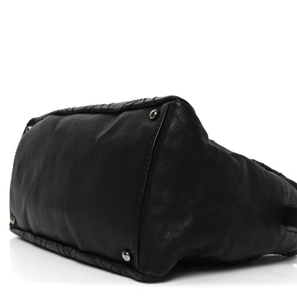 Chanel Calfskin Small Diamond Stitch Tote Black 10 of 10