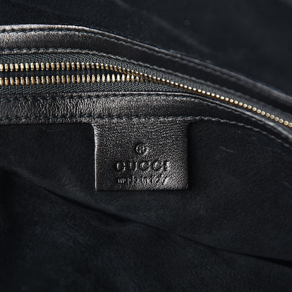 Gucci Patent Britt Messenger Bag Black 5 of 10