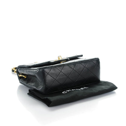 Chanel Lambskin Quilted Mini Square Flap Black 4 of 9