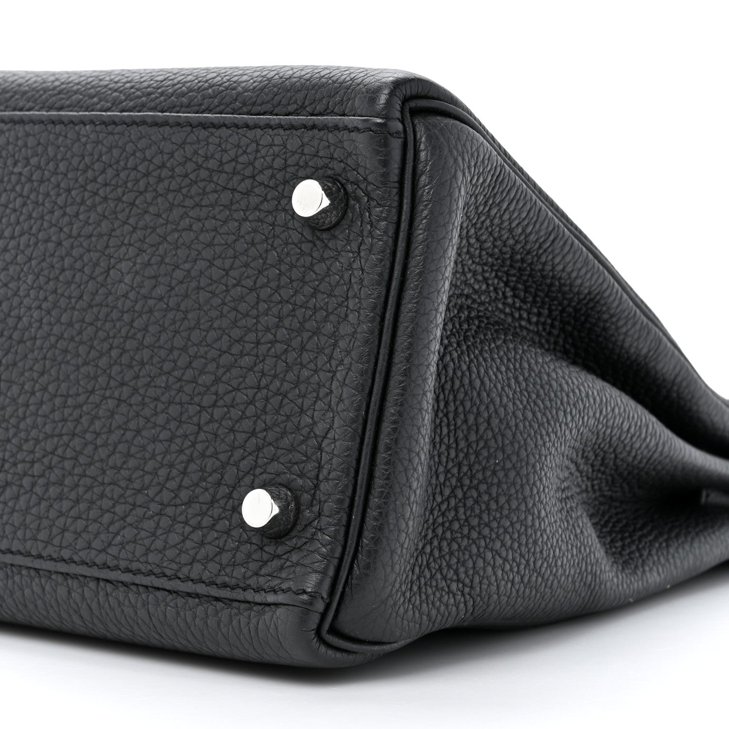 Hermes Togo Kelly Retourne 28 Black 9 of 10