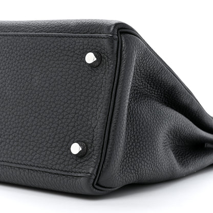Hermes Togo Kelly Retourne 28 Black 9 of 10