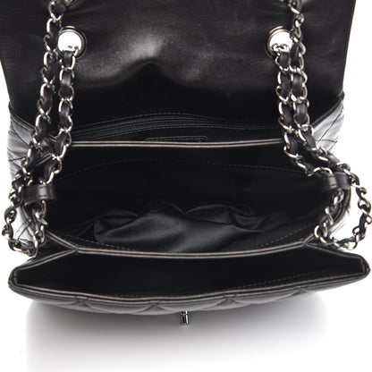 Chanel Lambskin Quilted 3 Large Flap Black 5 of 8
