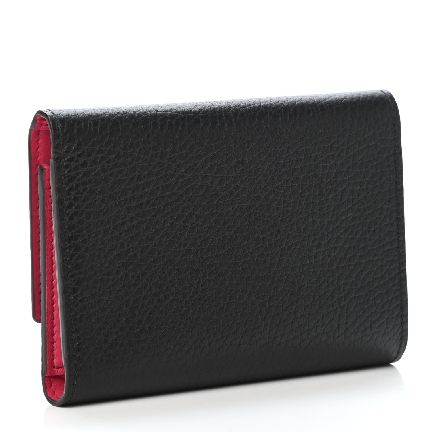 Louis Vuitton Taurillon Capucines Compact Wallet Black 2 of 4