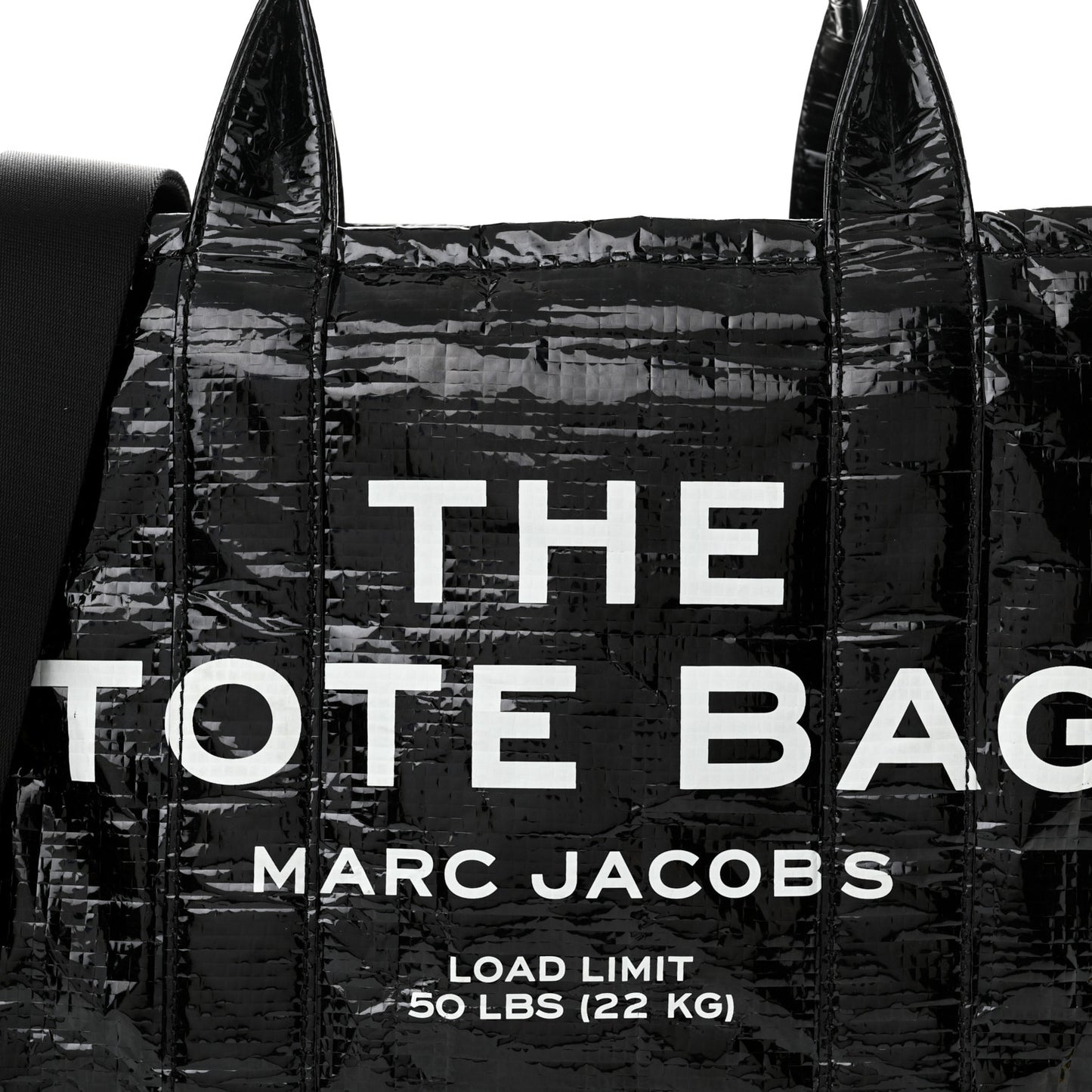 Tarp Medium Tote Bag Black