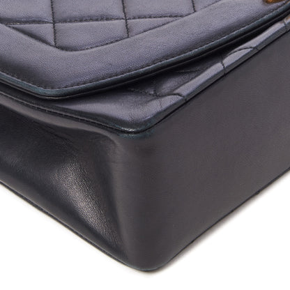 Chanel Lambskin Quilted Medium Single Flap Black 6 of 10