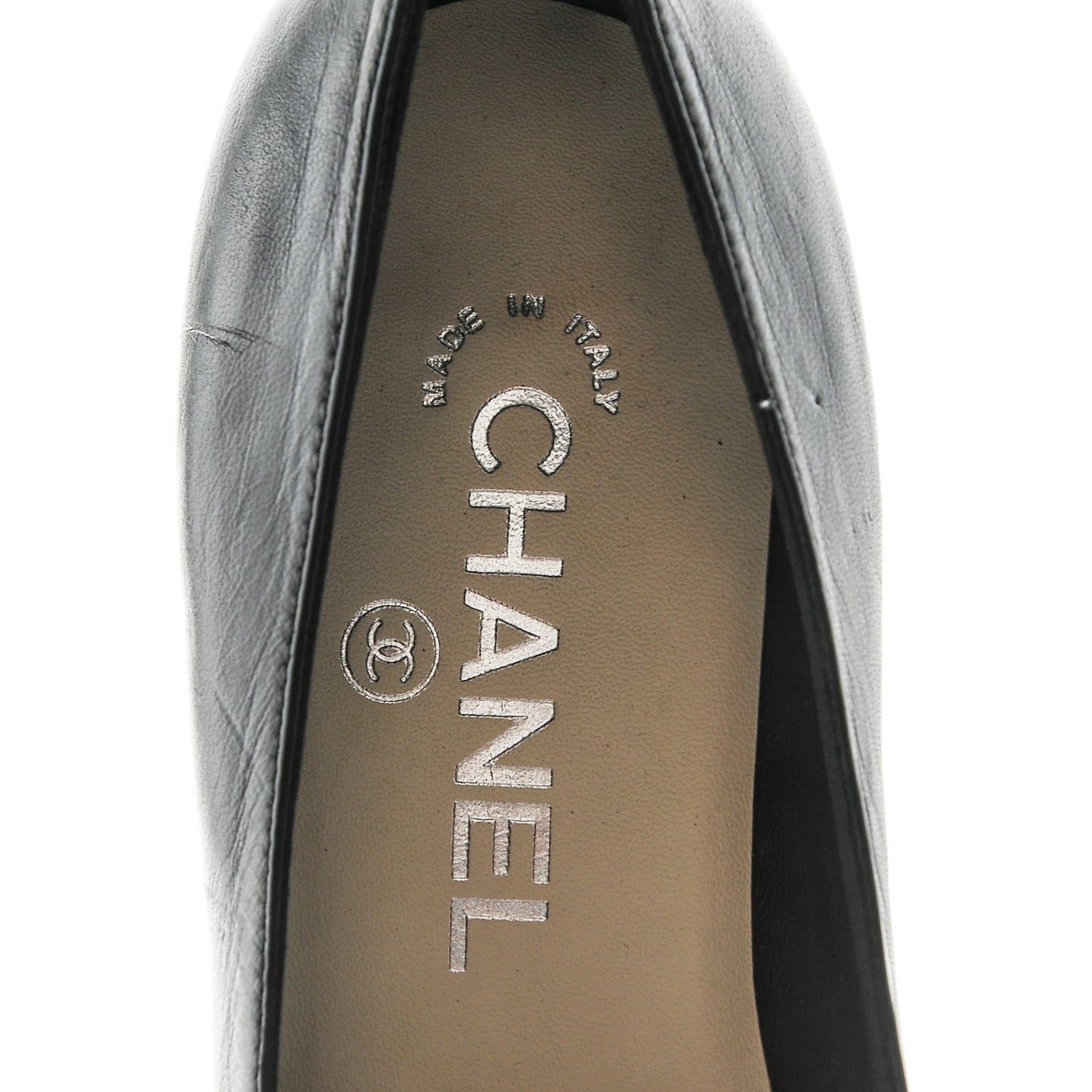 Lambskin Patent Cap Toe Wedges 36.5 Black