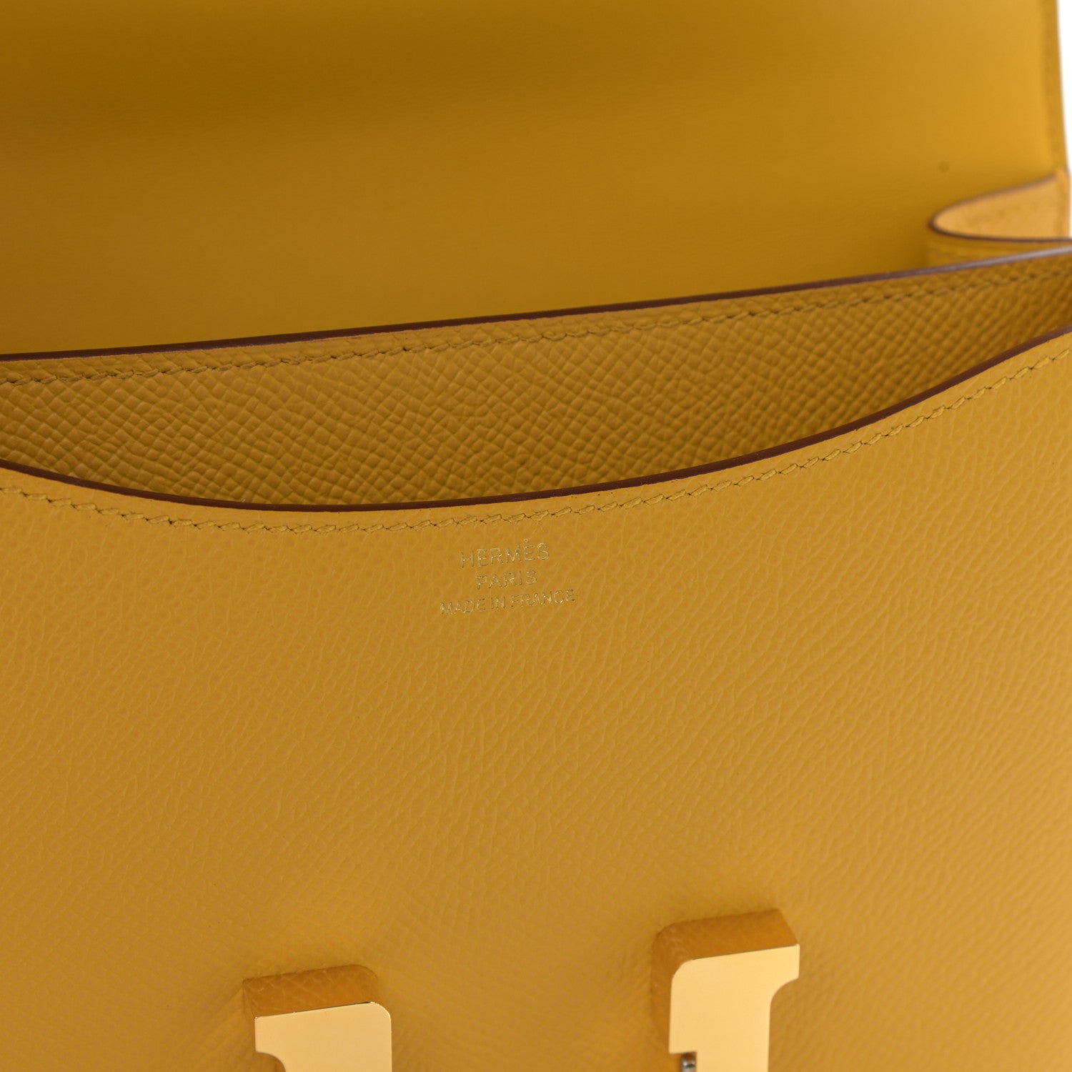 Hermes Epsom Constance 18 Jaune Ambre 6 of 14