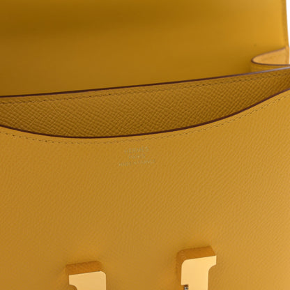 Hermes Epsom Constance 18 Jaune Ambre 6 of 14
