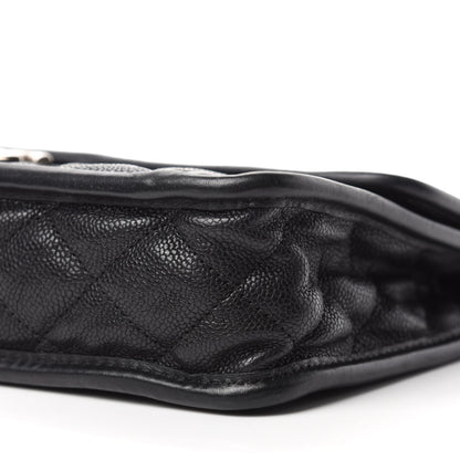 Chanel Caviar Quilted Medium French Riviera Flap Black 7 of 11