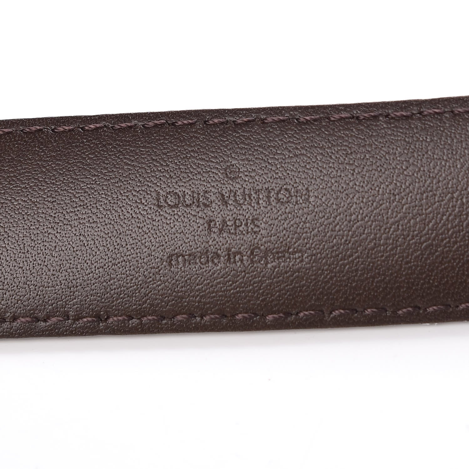 Louis Vuitton Mini Damier Ebene 25mm LV Initiales Belt 85 34 5 of 8