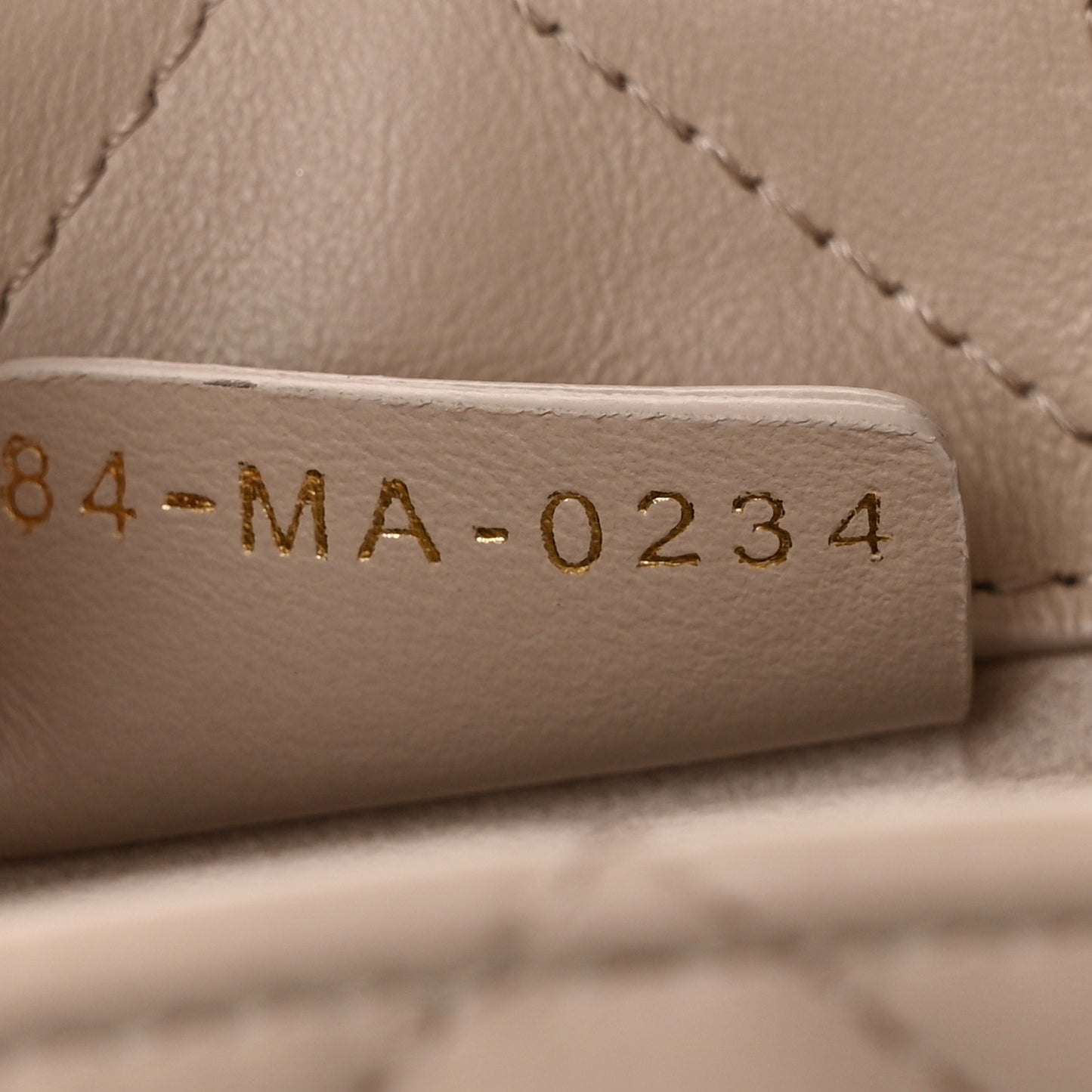 Calfskin Macrocannage Mini Book Tote Trench Beige