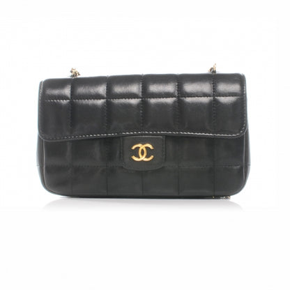 Chanel Lambskin Square Quilted Mini Flap Black 1 of 8