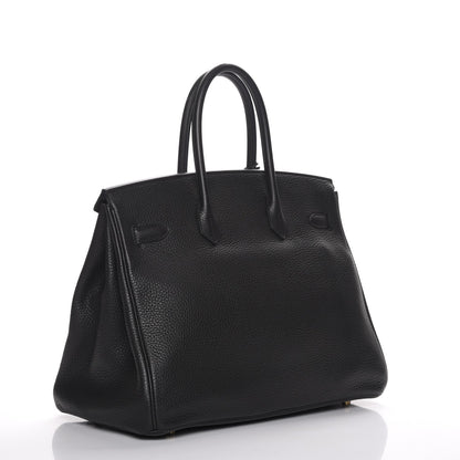 Hermes Togo Birkin 35 Plomb 3 of 29
