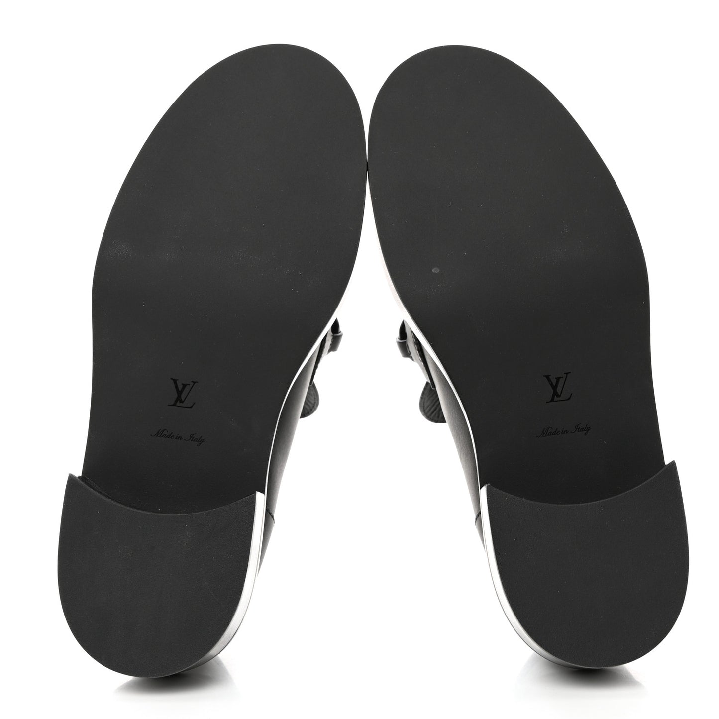 Calfskin Oversized Chain Academy Loafers 38 Black