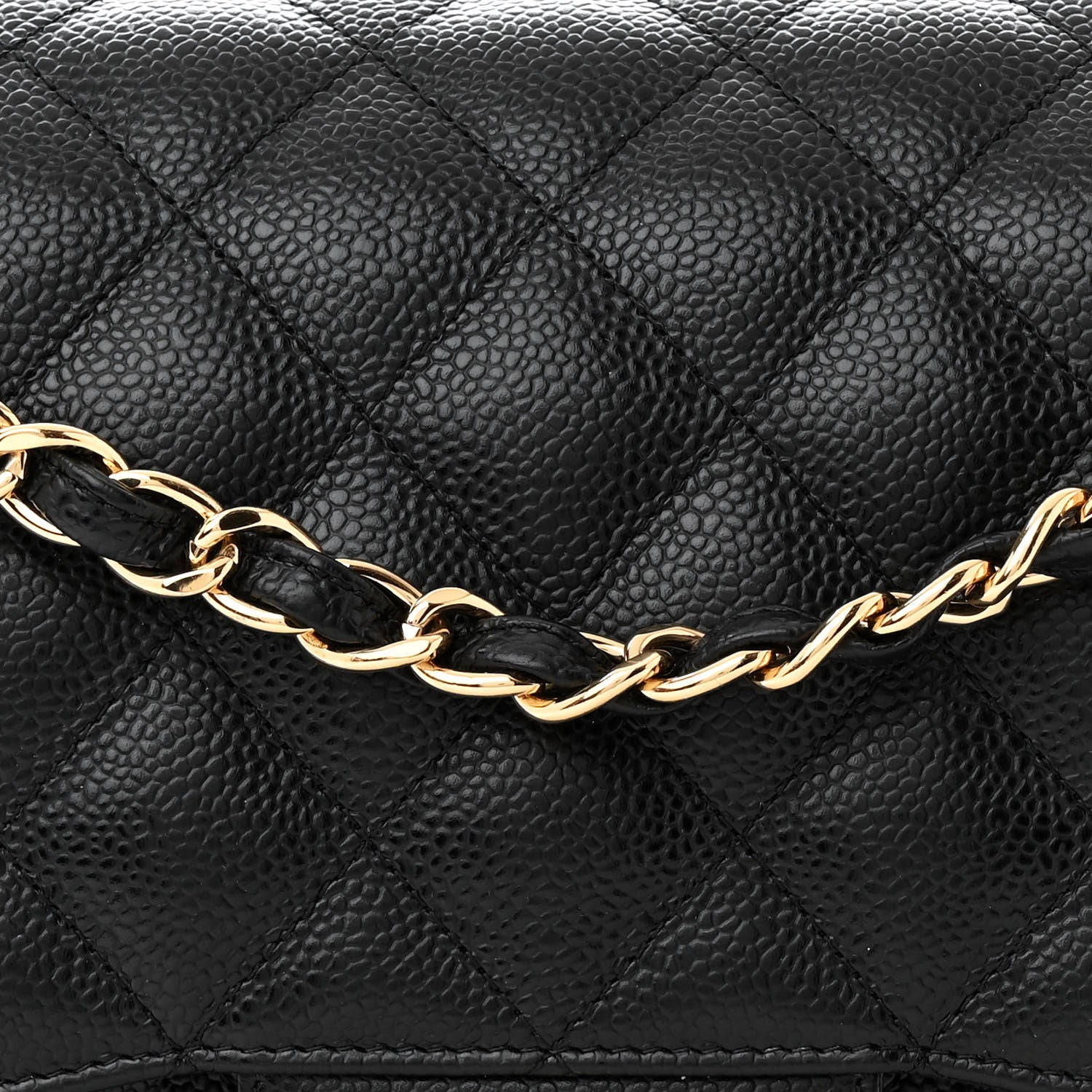 Chanel Caviar Quilted Jumbo Double Flap Black 8 of 11