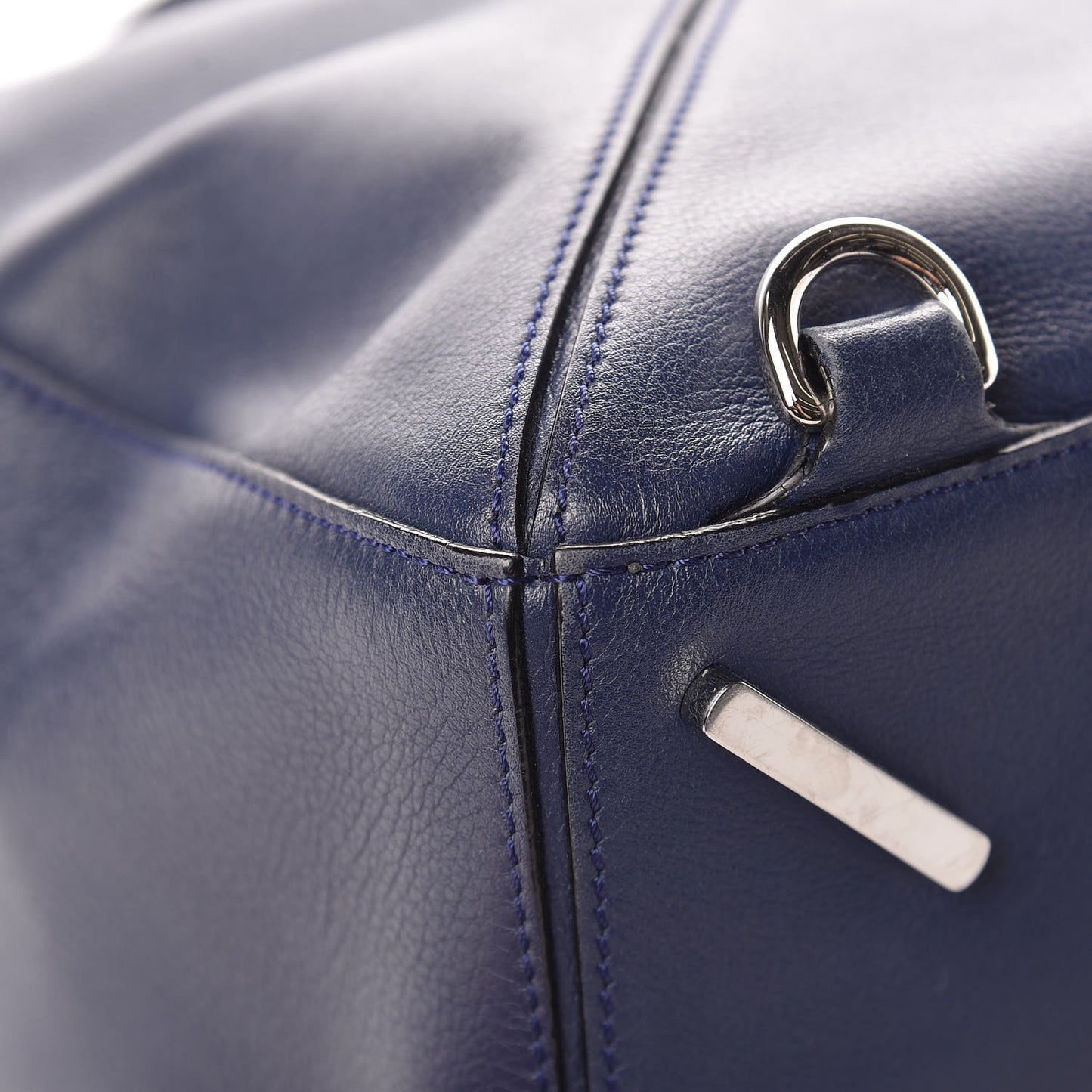 Calfskin Medium Puzzle Bag Marine