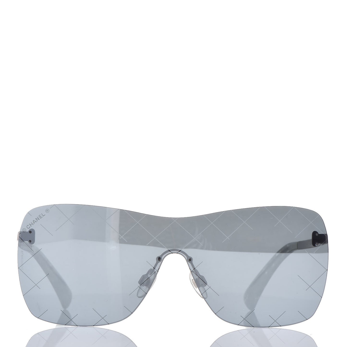 Shield Runway Sunglasses 4215 Silver