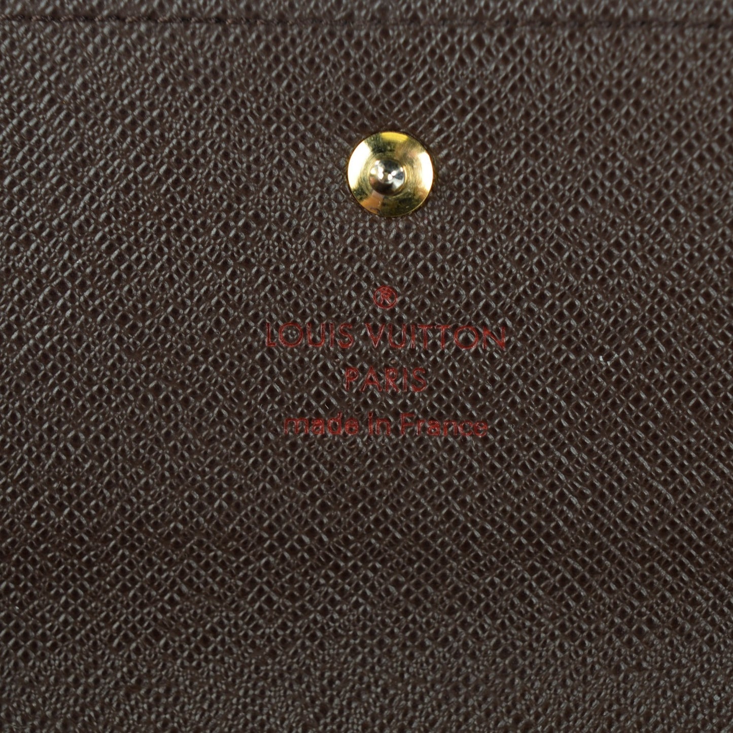 Damier Ebene Sarah Wallet