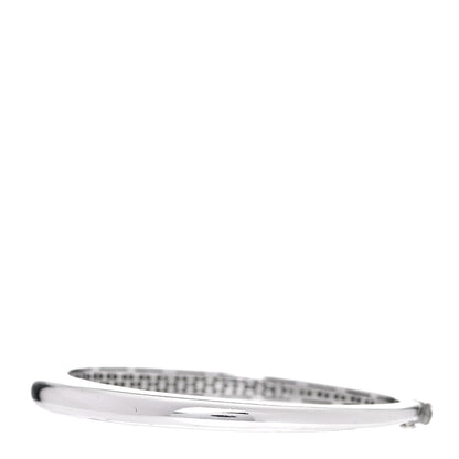 Roberto Coin Sterling Silver Diamond Capri Bangle Bracelet 3 of 5