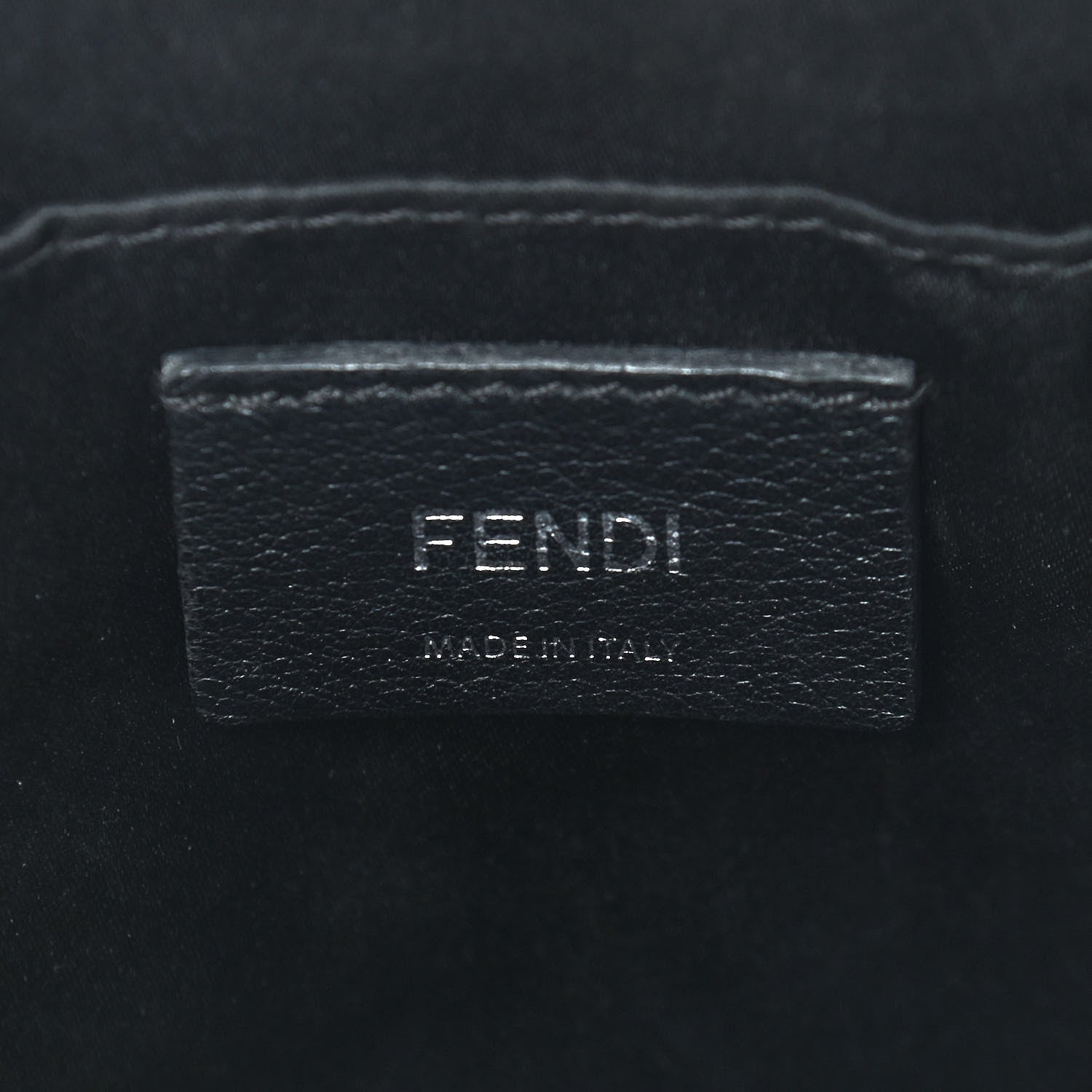 Fendi Vitello Dolce Crystal Flowerland Croc Tail Mini By The Way Boston Bag Black 5 of 8