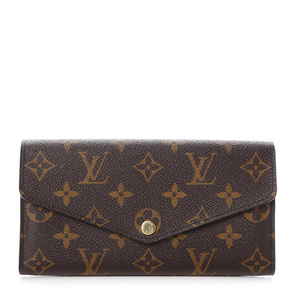 Louis Vuitton Monogram Sarah Wallet NM 1 of 7