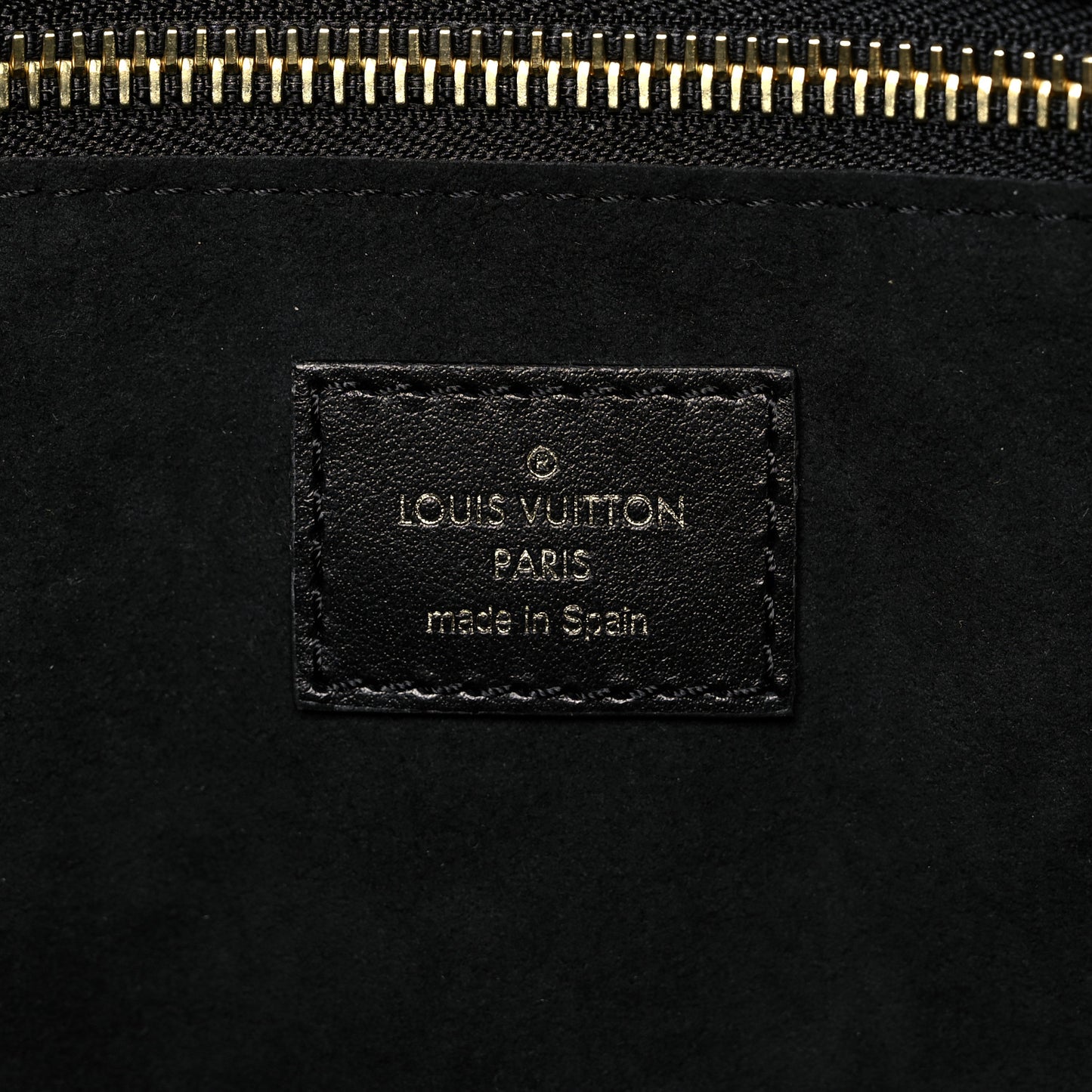 Empreinte Monogram Giant Broderies Neverfull MM Black