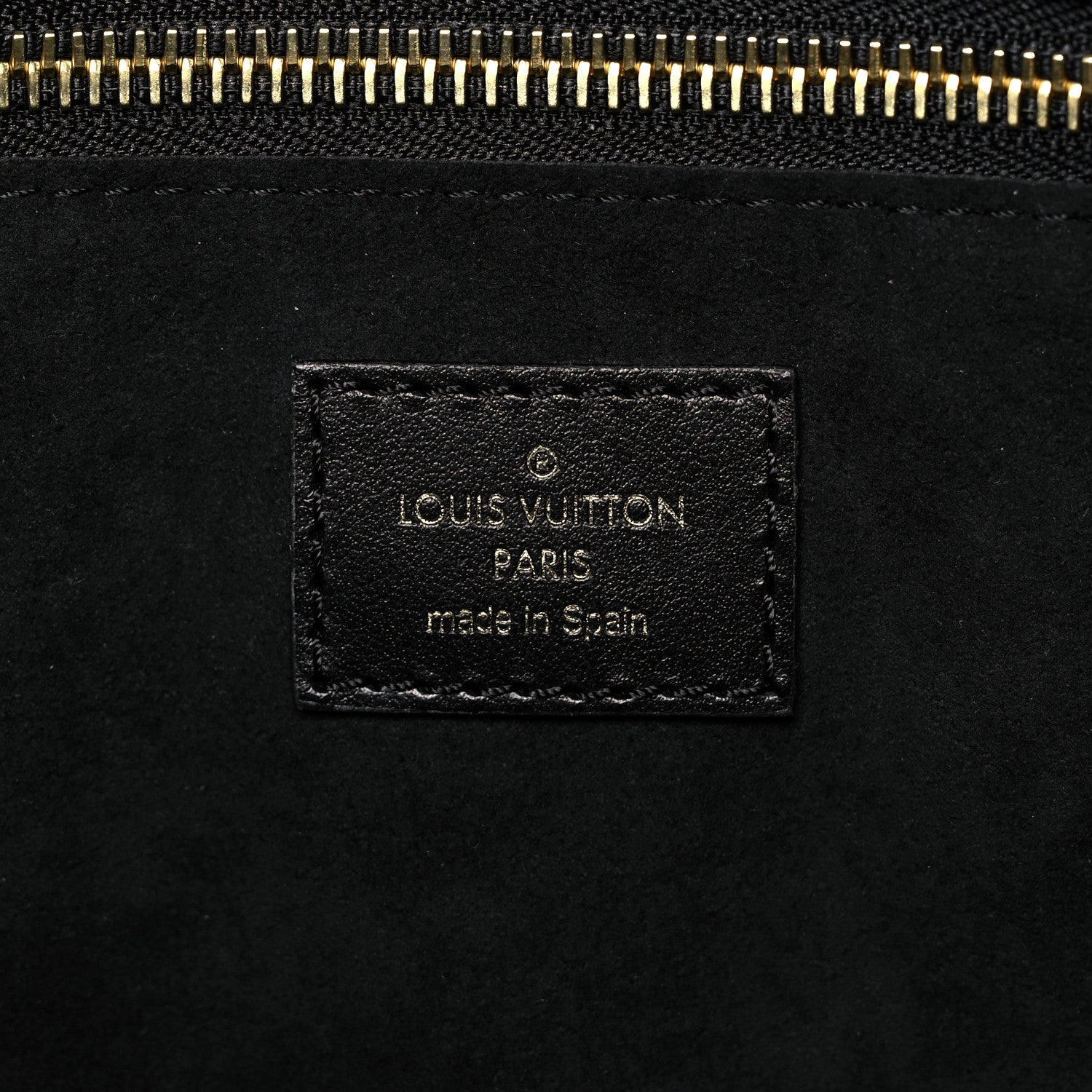 Louis Vuitton Empreinte Monogram Giant Broderies Neverfull MM Black 6 of 9
