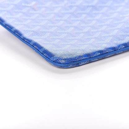 Goyard Goyardine Senat Pochette MM Sky Blue 7 of 9