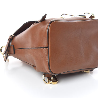 Chloe Suede Calfskin Mini Faye Backpack Tan 5 of 12