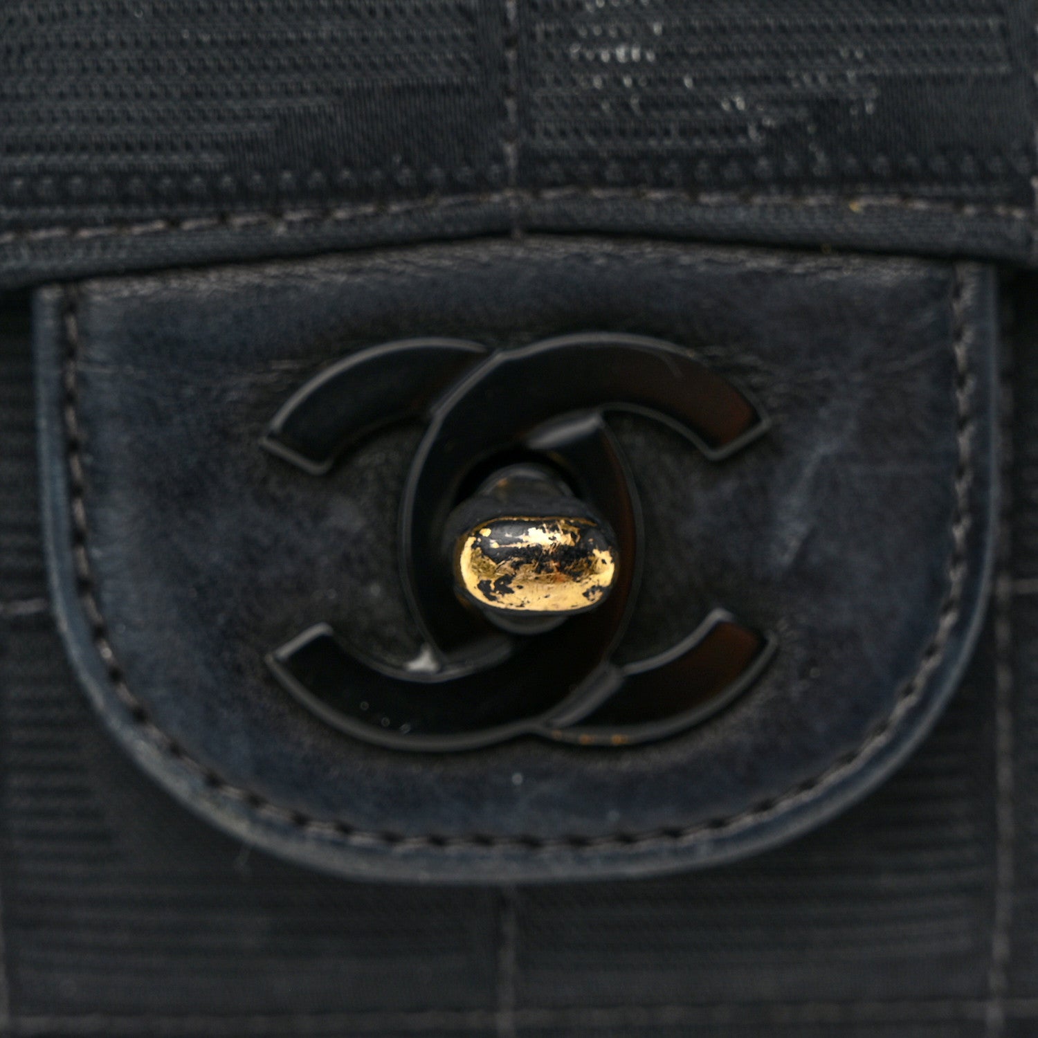 Chanel Nylon Medium Travel Flap Black 11 of 11