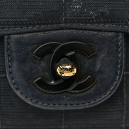 Chanel Nylon Medium Travel Flap Black 11 of 11