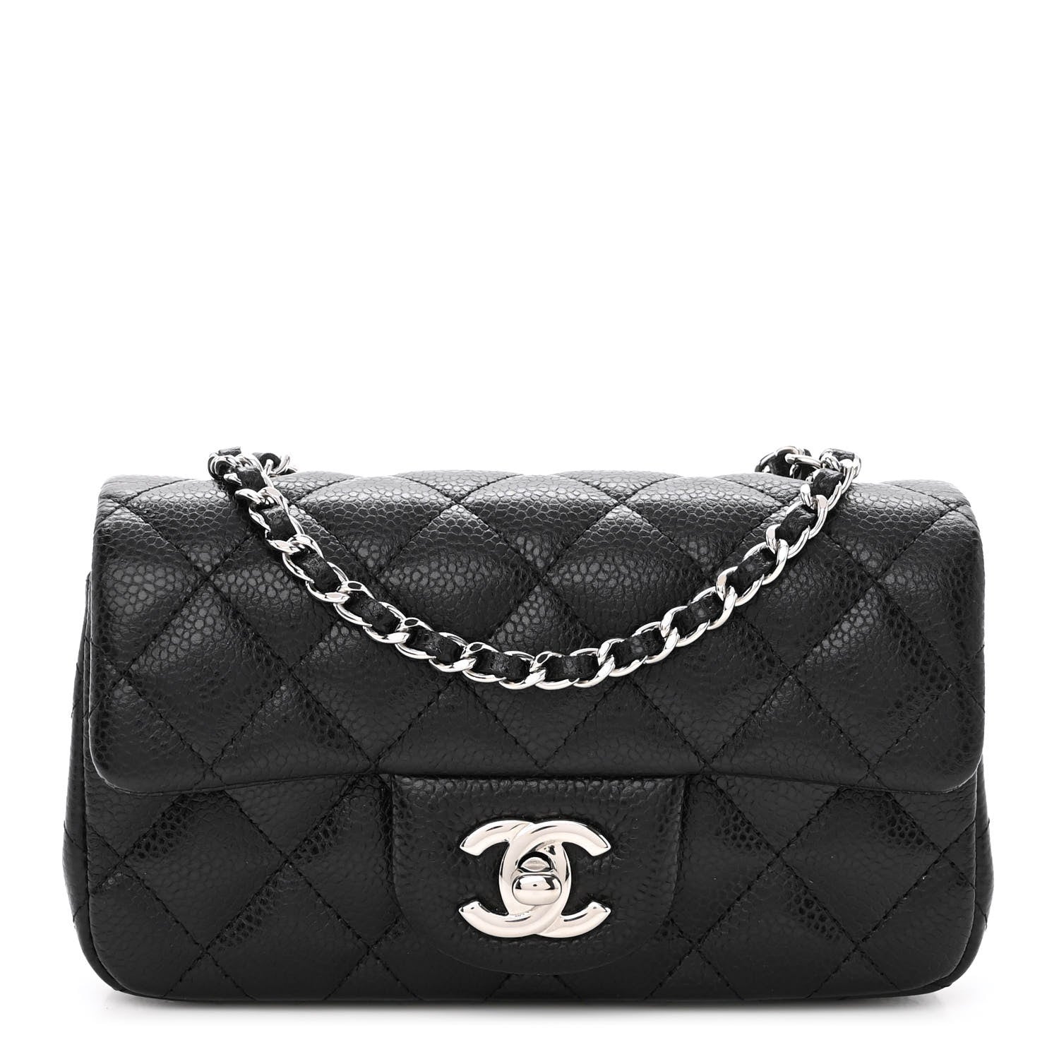Chanel Caviar Quilted Extra Mini Flap Black 1 of 9