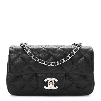 Chanel Caviar Quilted Extra Mini Flap Black 1 of 9