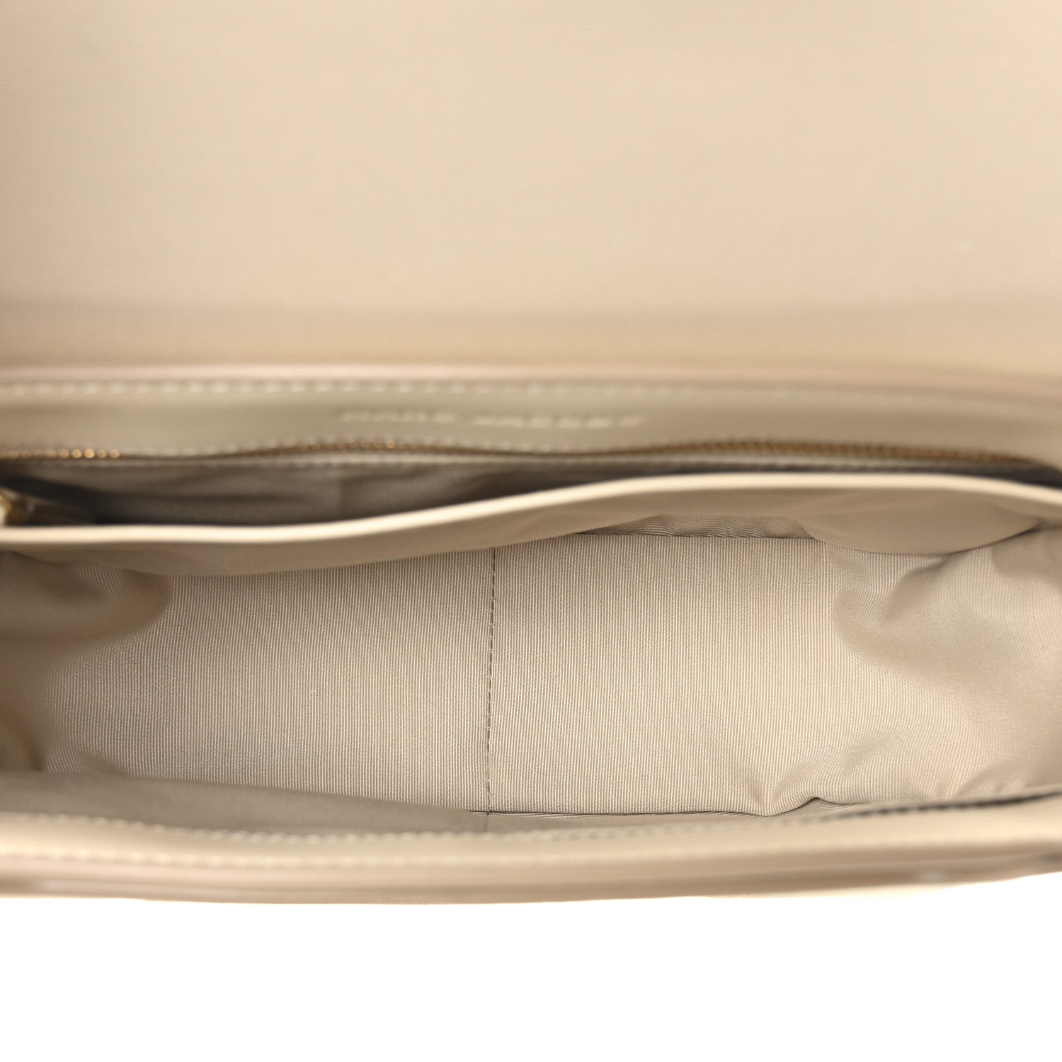 Marc Jacobs Calfskin Large The Covered J Marc Saddle Bag Cloud White 5 of 9