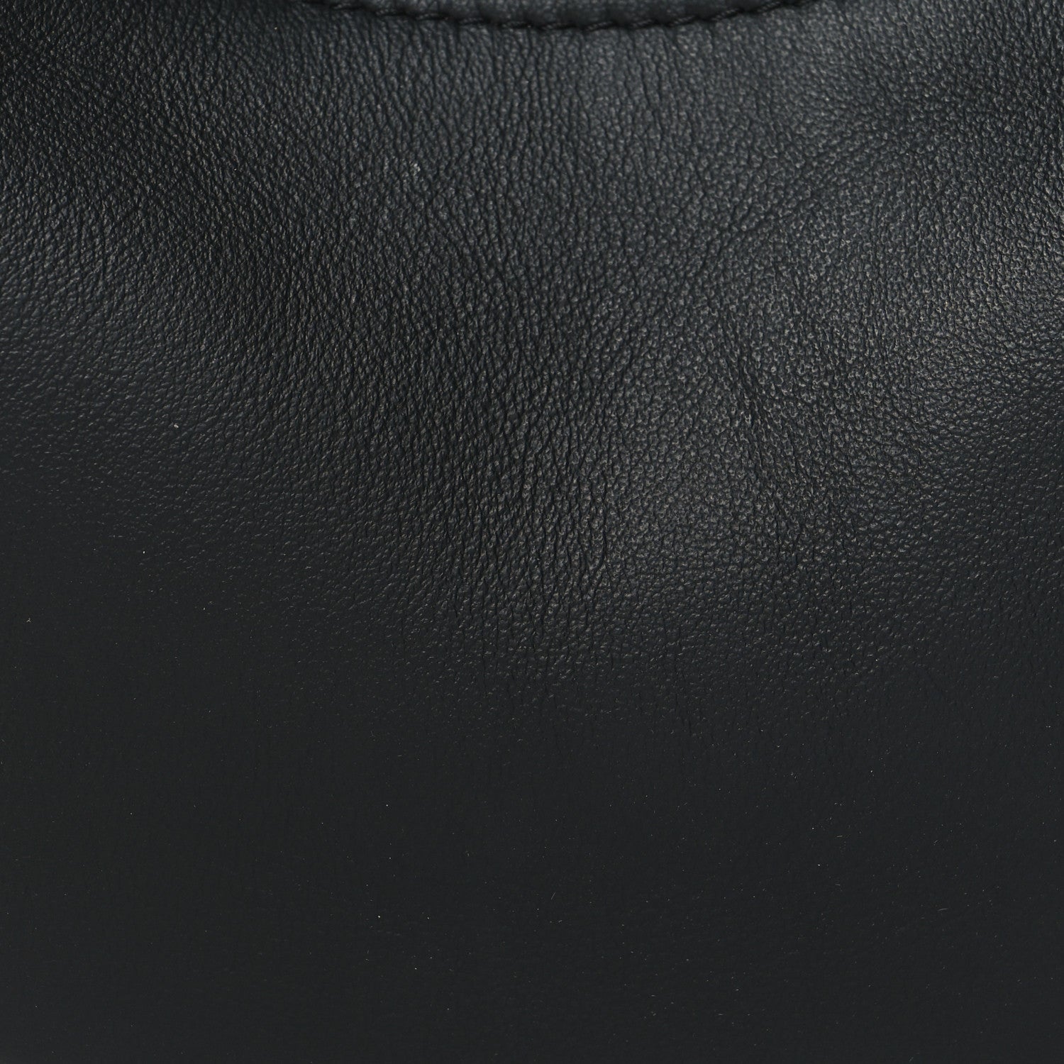 Fendi Vitello Grace Matte Nano Fendigraphy Hobo Charm Black 8 of 11