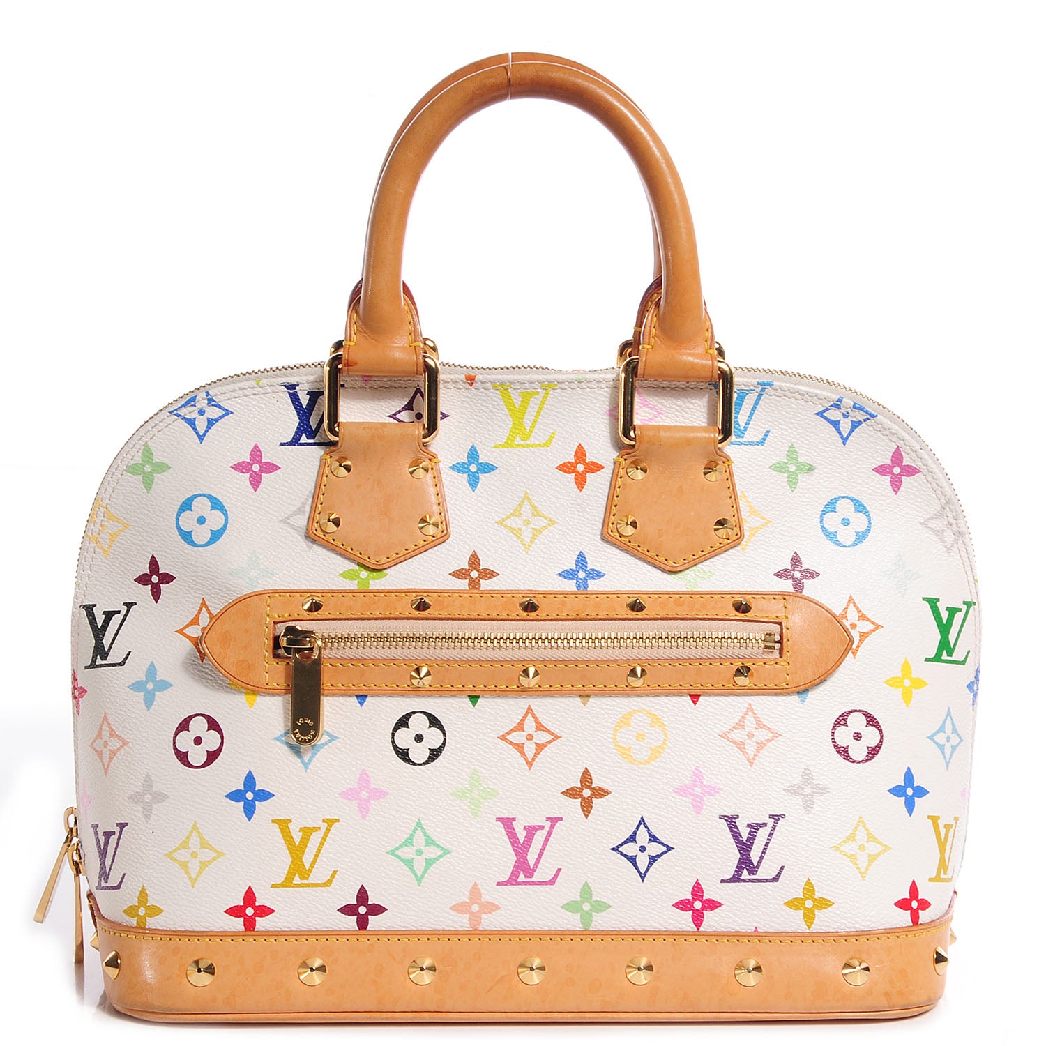 Louis Vuitton Monogram Multicolor Alma White 1 of 7