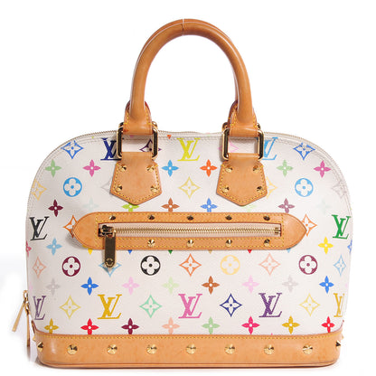 Louis Vuitton Monogram Multicolor Alma White 1 of 7