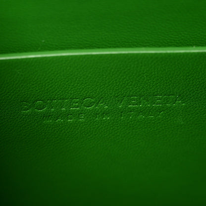 Bottega Veneta Nappa Intrecciato The Point Triangle Bag Parakeet 6 of 9
