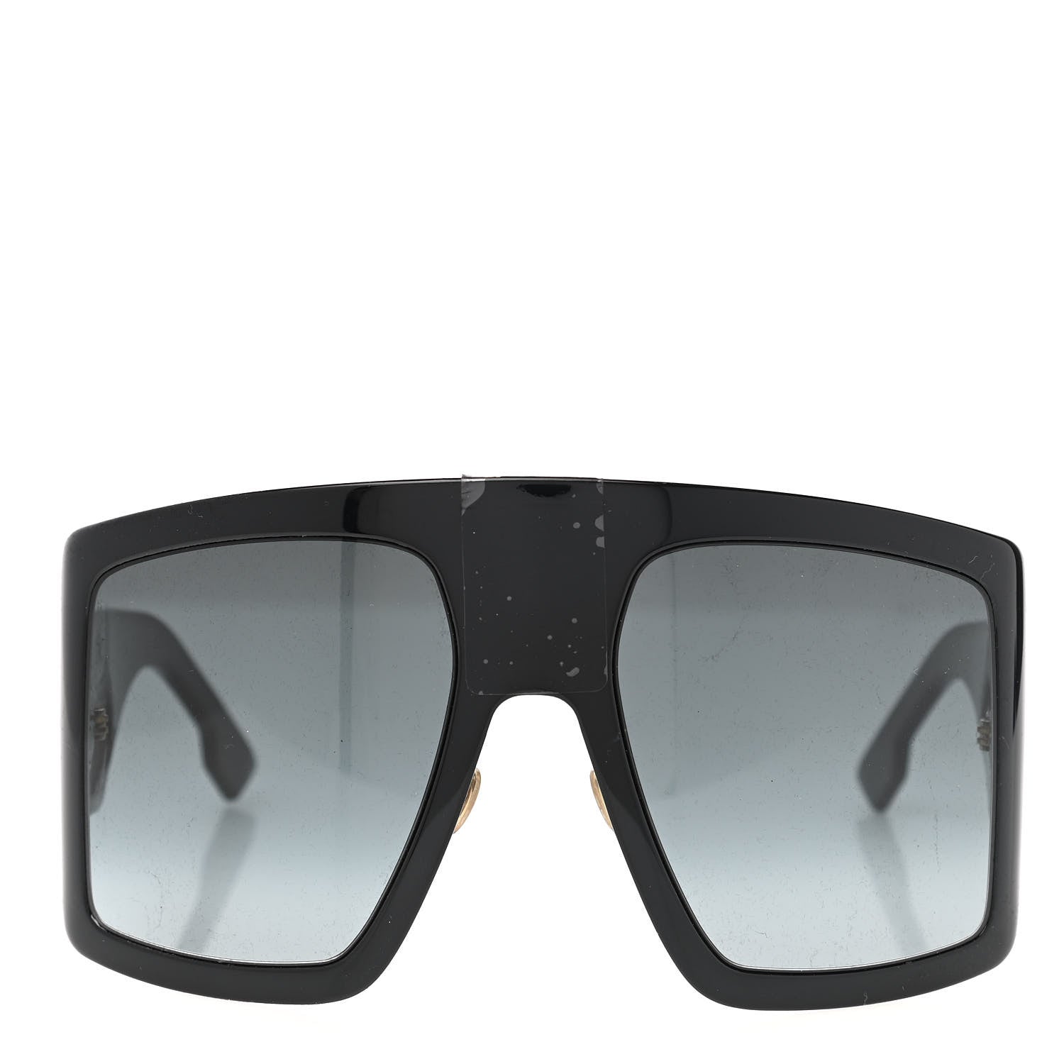 Christian Dior Acetate DiorSo Light 1 Shield Sunglasses Black 2 of 7