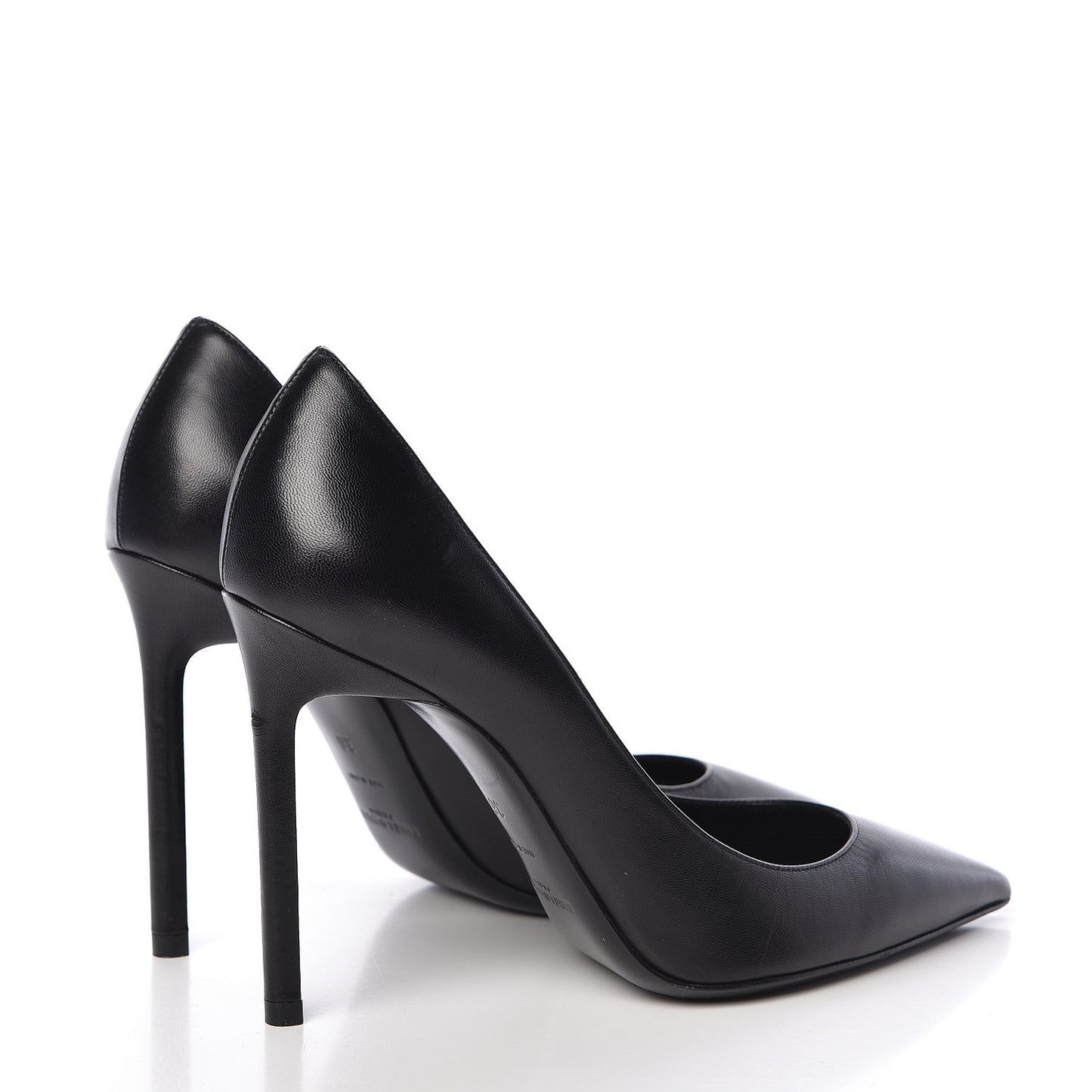 Calfskin Zoe 105 Pump 36 Black