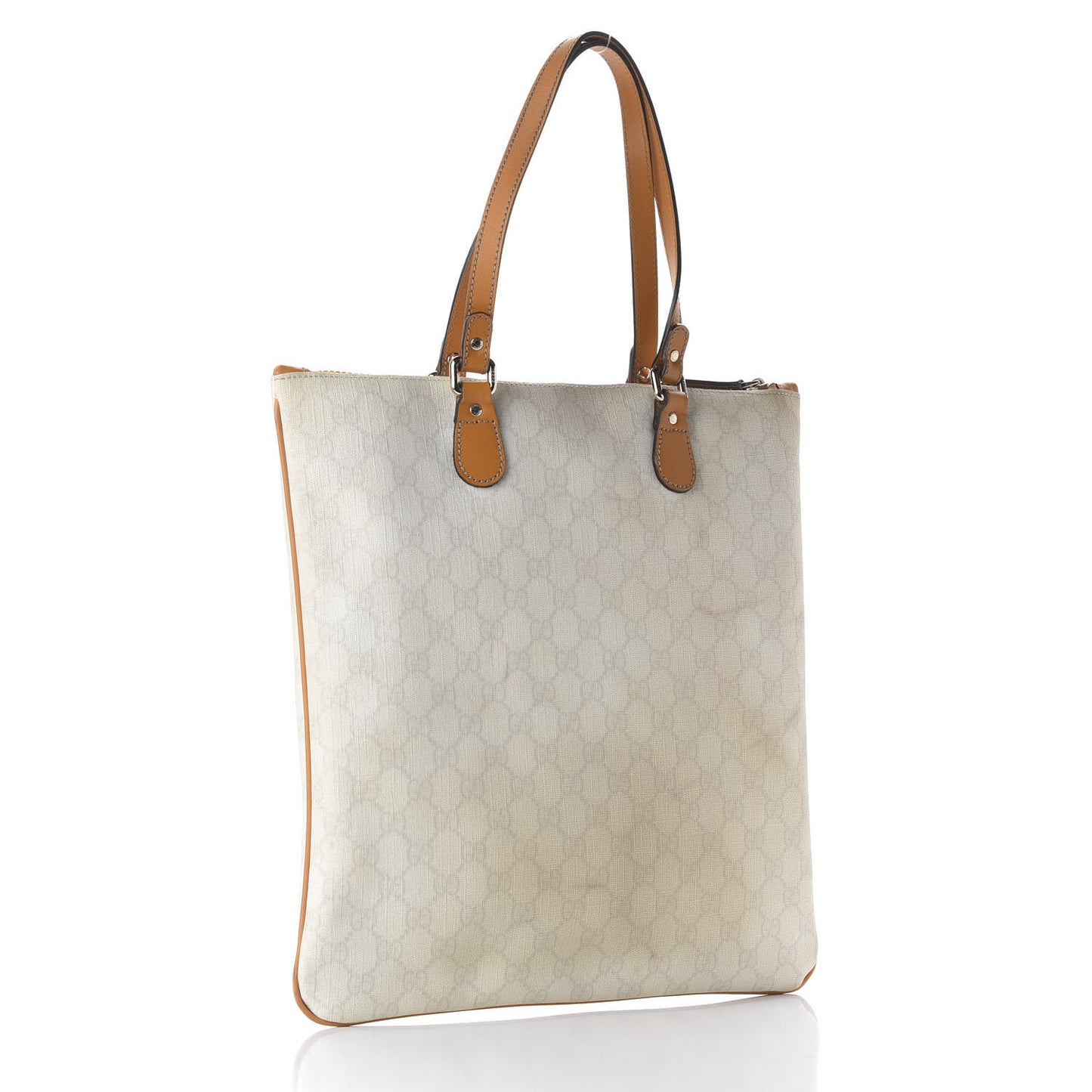 GG Plus Monogram Flat Tote Yellow