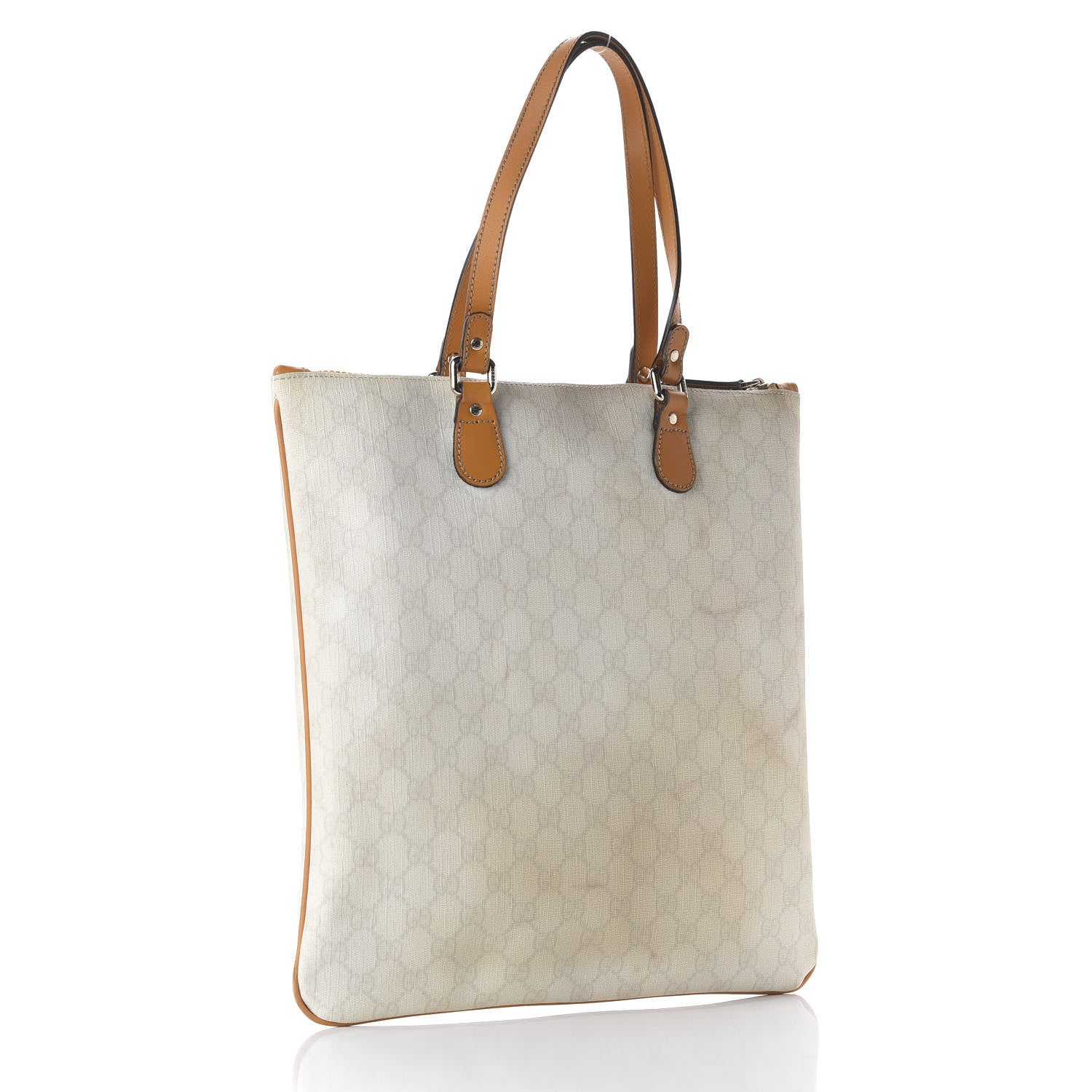 Gucci GG Plus Monogram Flat Tote Yellow 3 of 13