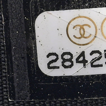Chanel Caviar Quilted Zipped Phone Holder With Chain Black 6 of 10