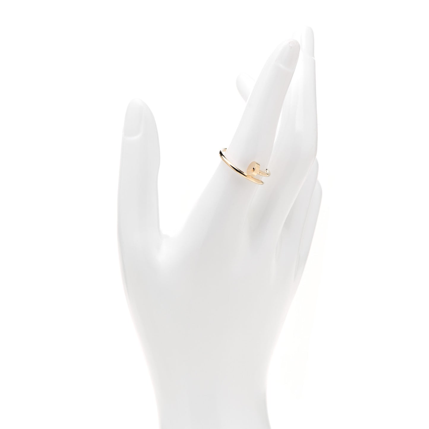 18K Yellow Gold Small Juste Un Clou Ring 56 7.5