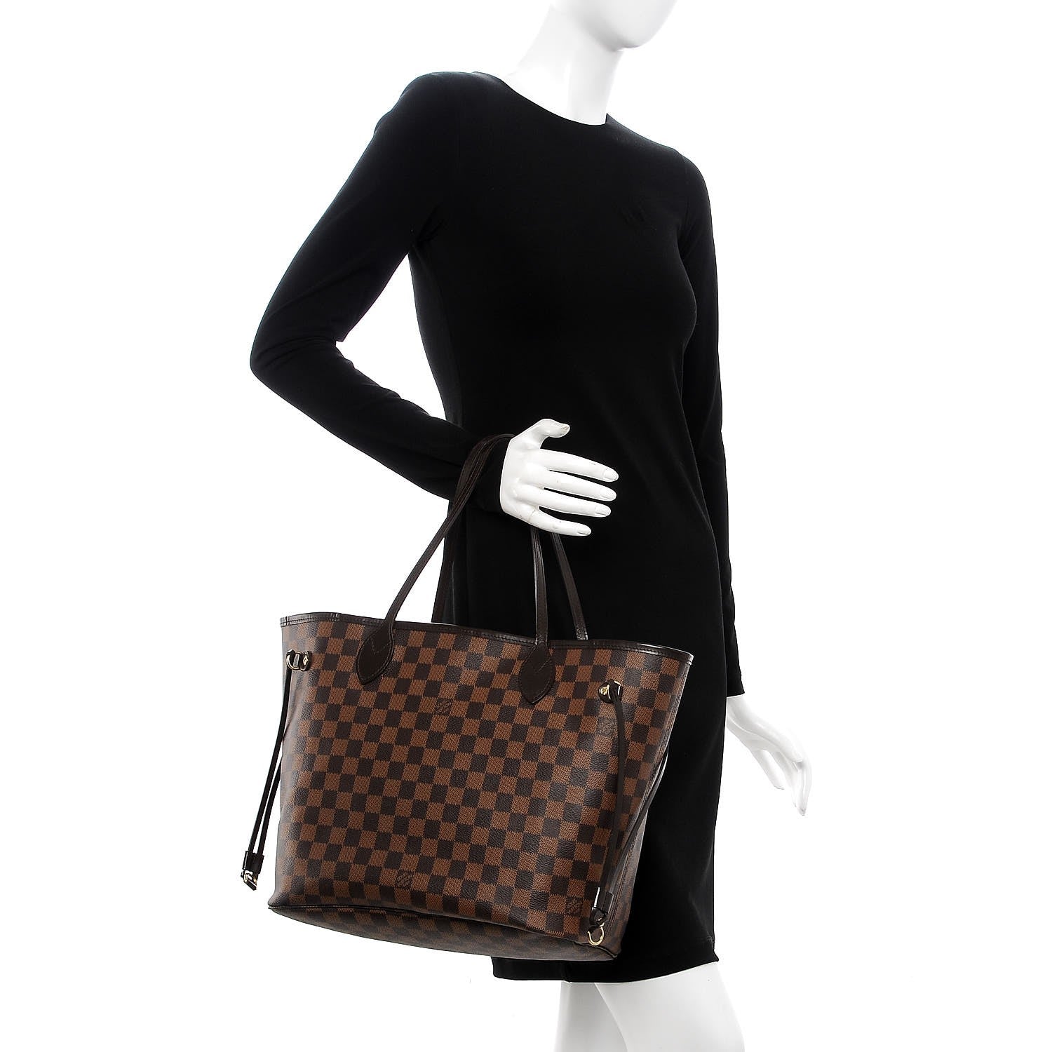Louis Vuitton Damier Ebene Neo Neverfull MM 2 of 7