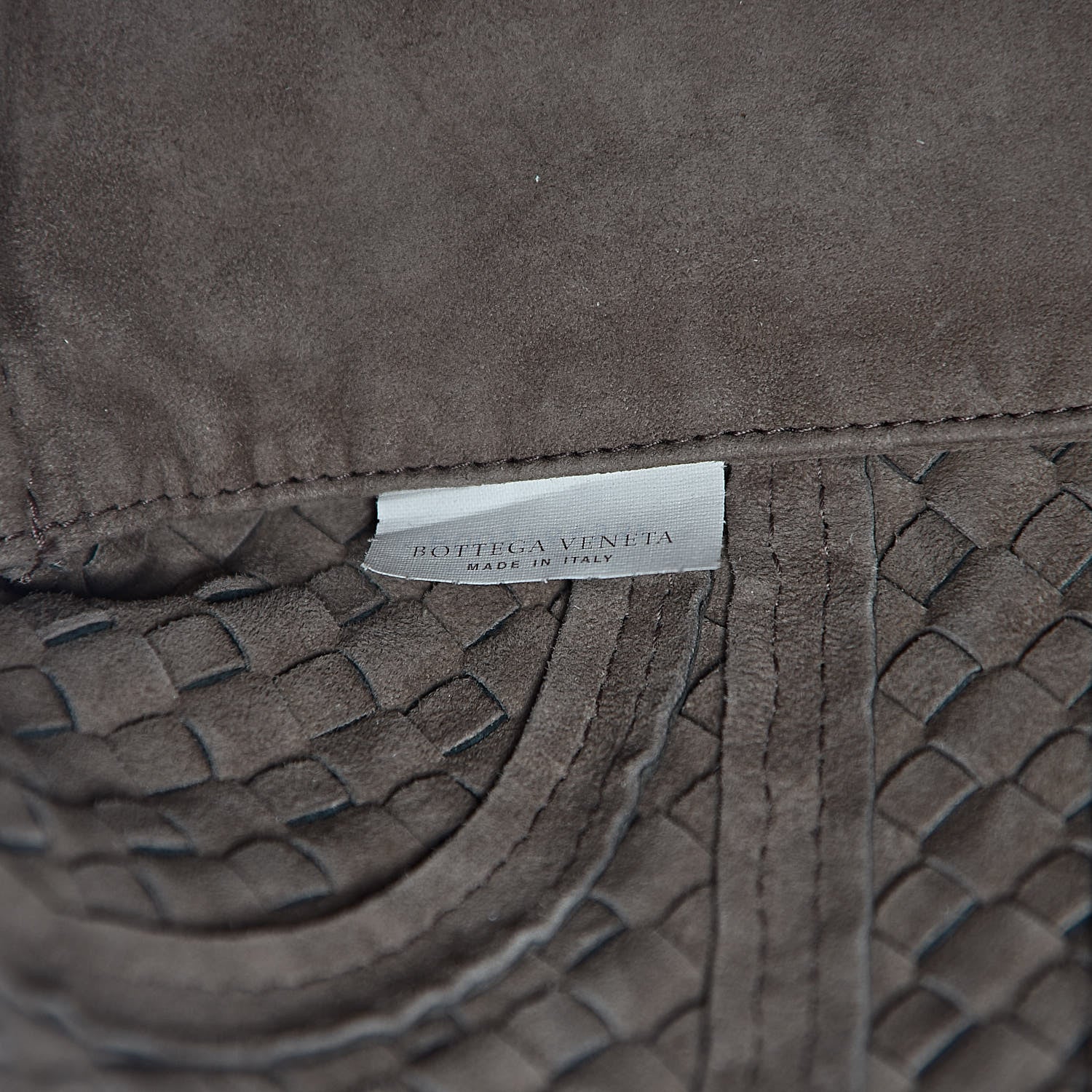Bottega Veneta Cervo Intrecciato Large Shopping Tote Black 6 of 9